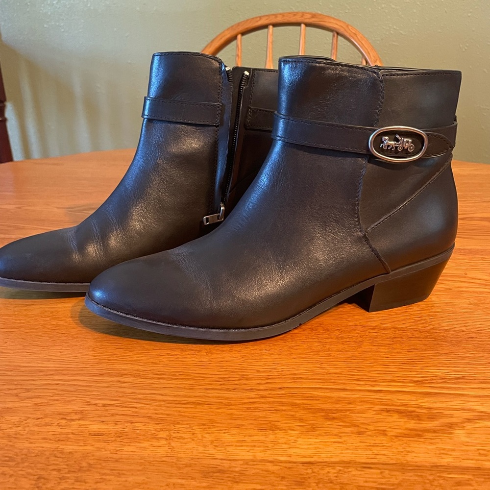 Black Coach Boots